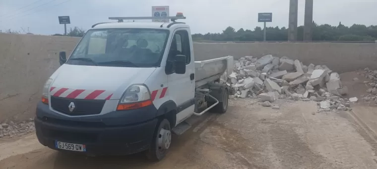 Location d'une benne gravats à Gigean, Montpellier, BENOIT HERNANDEZ - Ben loue sa benne