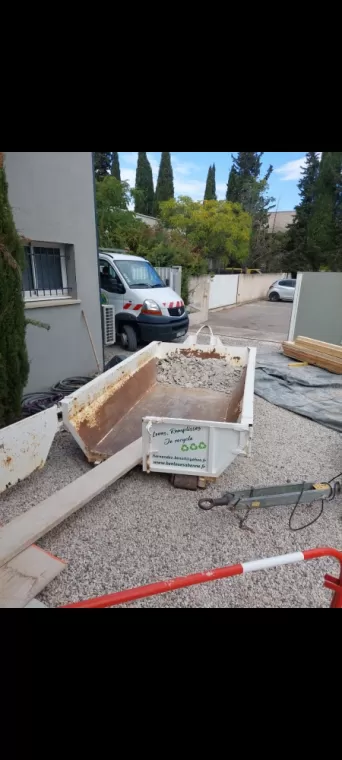 benne gravats 2,5 M3