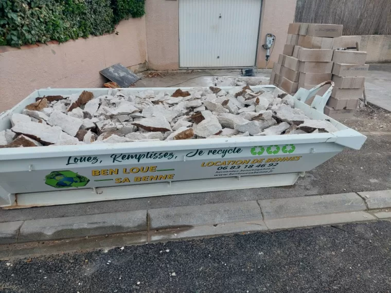 benne gravats 2,5 M3