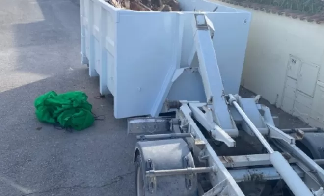 Benne déchets verts 10m3, Montpellier, BENOIT HERNANDEZ - Ben loue sa benne